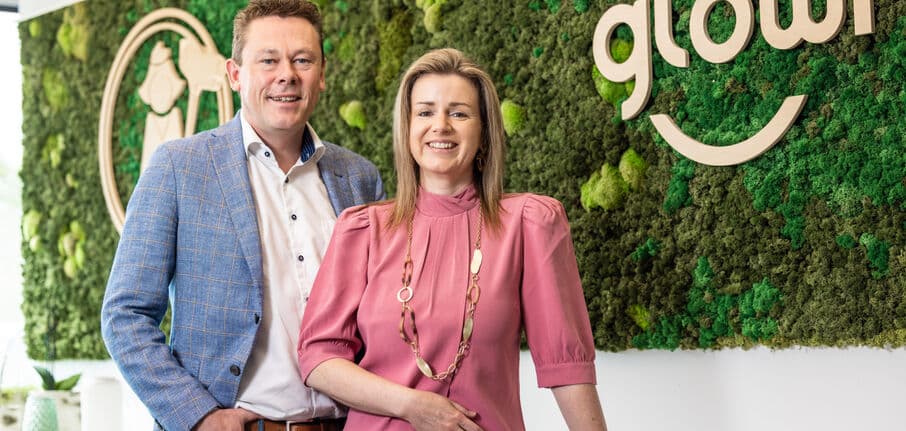Jo Mellemans en Elly Huysmans, oprichters van Glowi